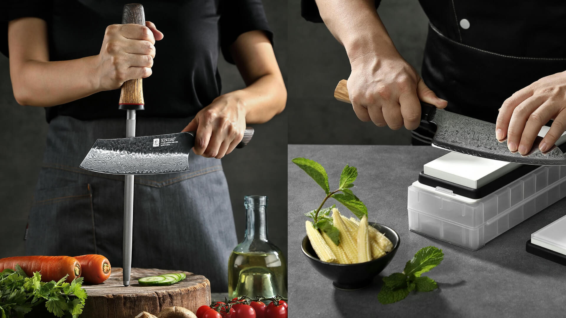 Różnica między ostrzeniem a szlifowaniem noży