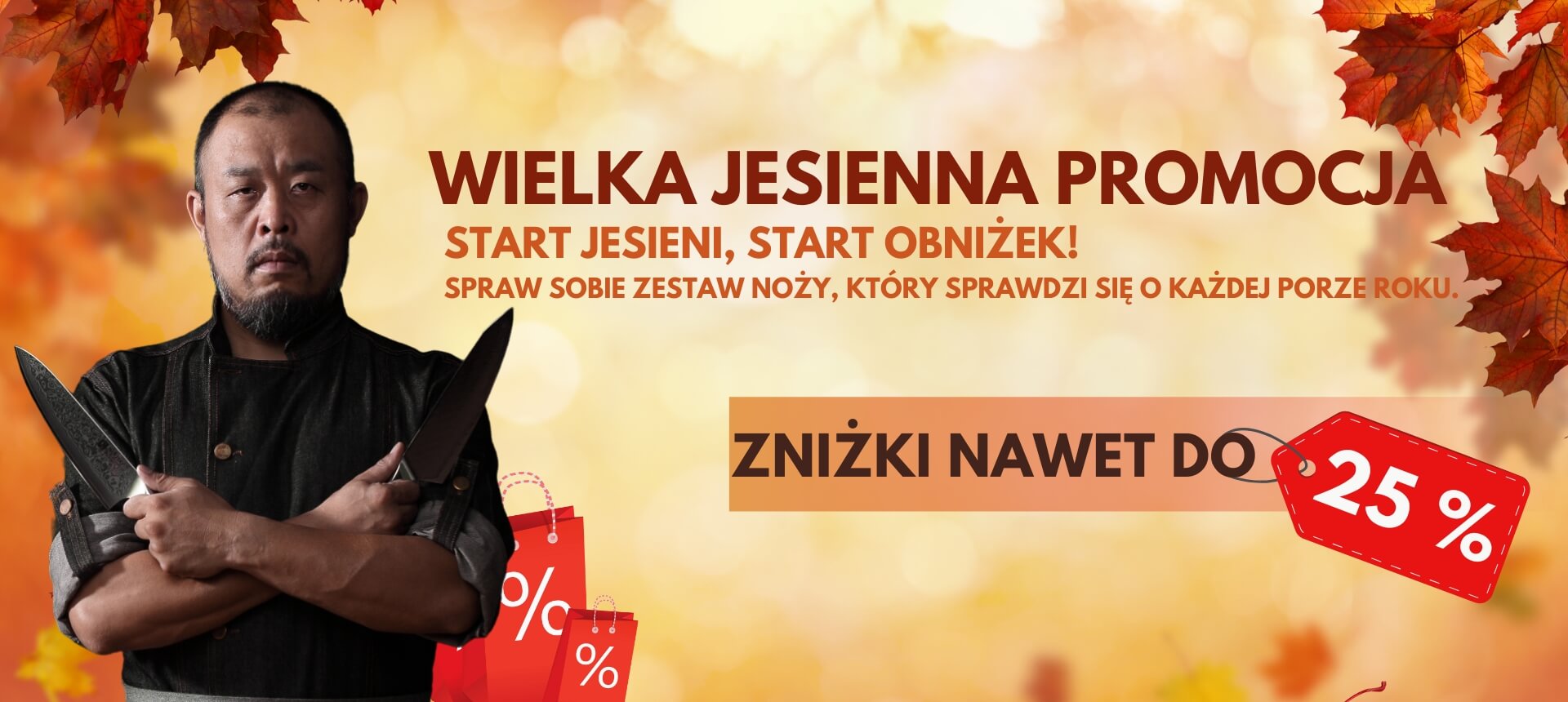 Jesienna promocja - zestawy noży w niższych cenach