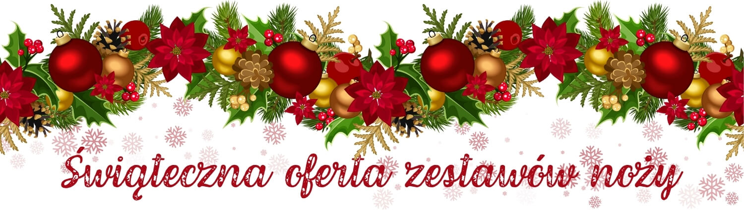 Świąteczna oferta zestawów noży