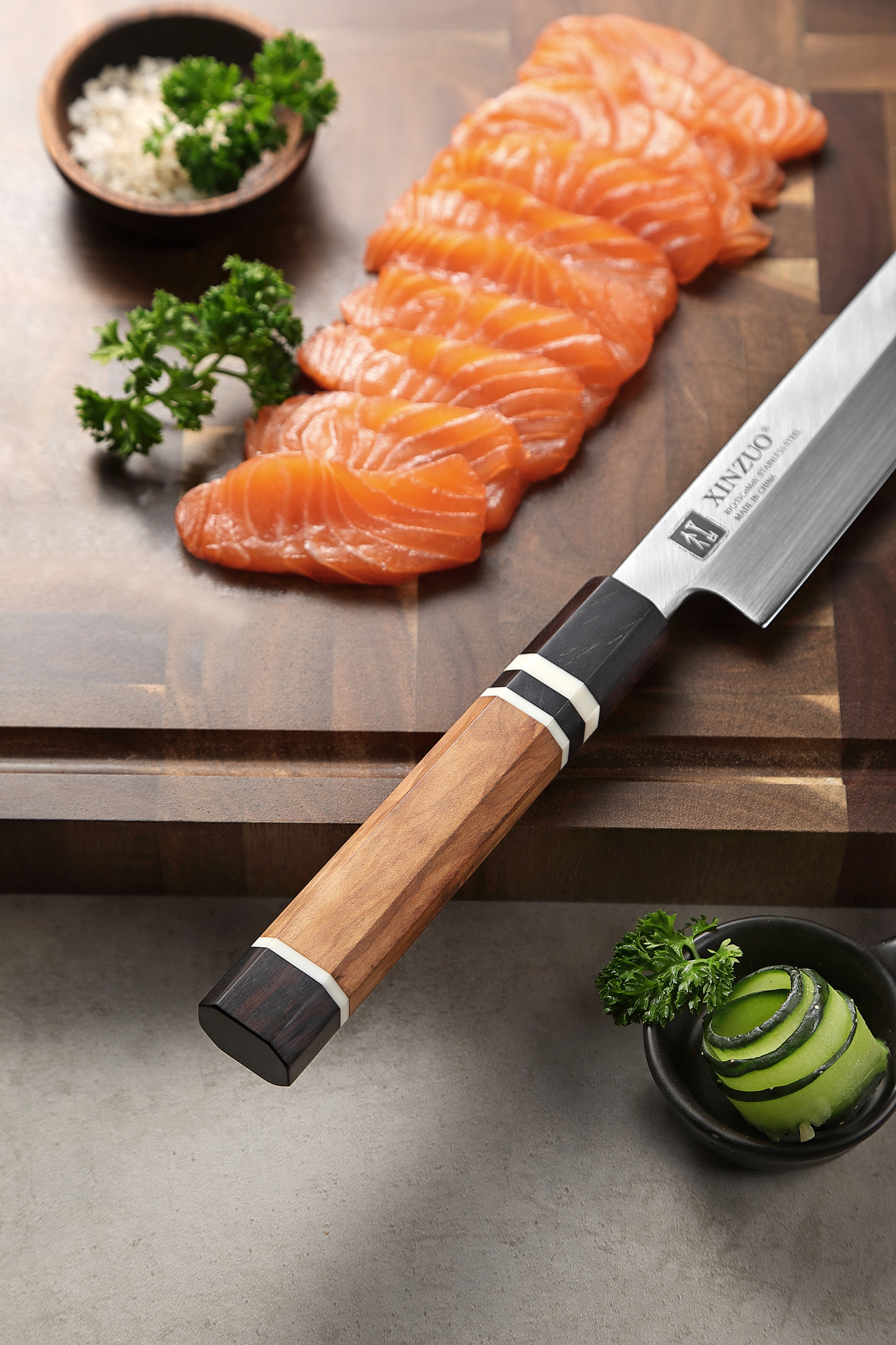Nóż Sashimi F3S 270 mm  - rękojeść 