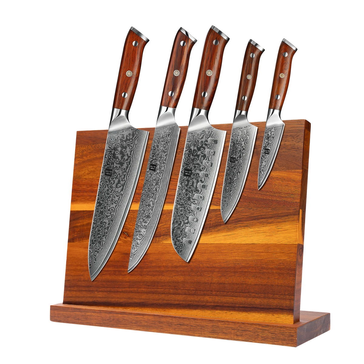 Zestaw praktycznych noży o szerokim zastosowaniu